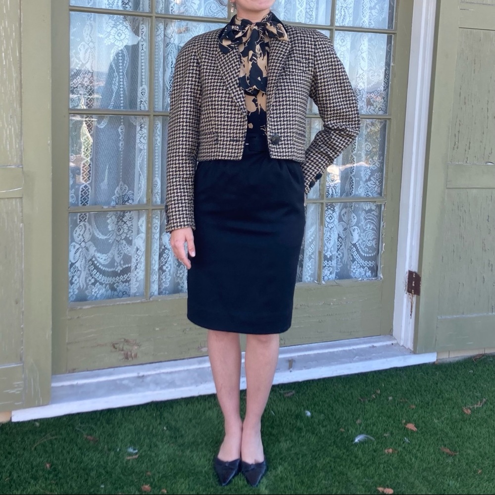 Don Sayres Skirt Suit Set
